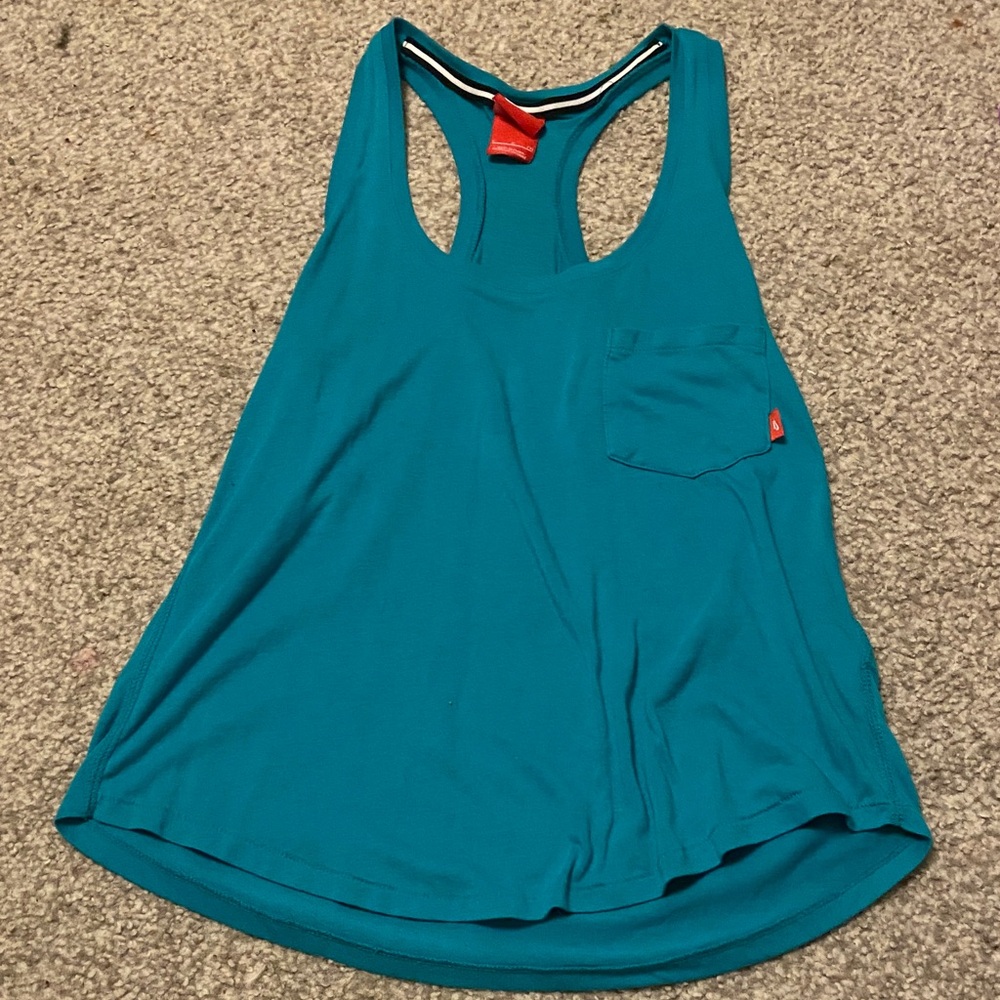 Nike Turquoise Racerback Tank Top